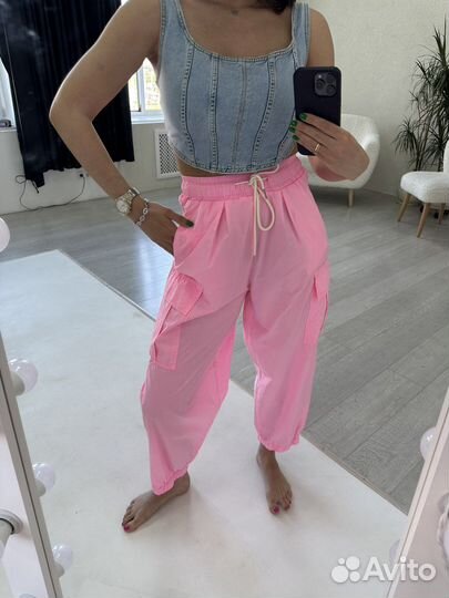 Брюки карго женские