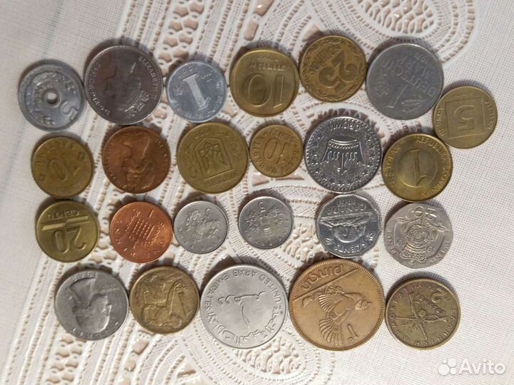 Коллекция иностранных,зарубежных монет