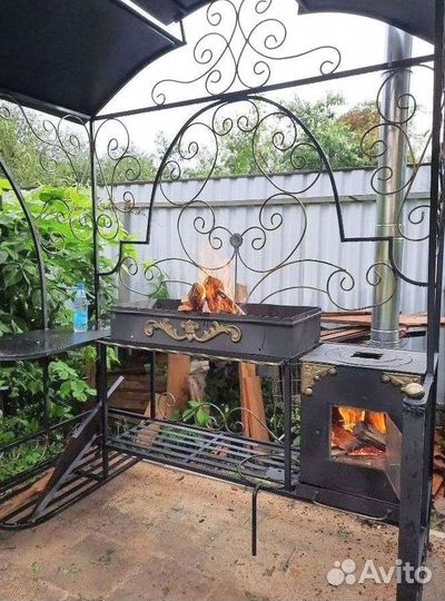 Кованый мангал