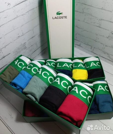 Трусы мужские Lacoste боксеры