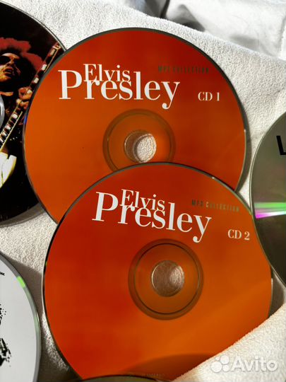 Коллекция CD дисков Lenny Kravitz Elvis Presley