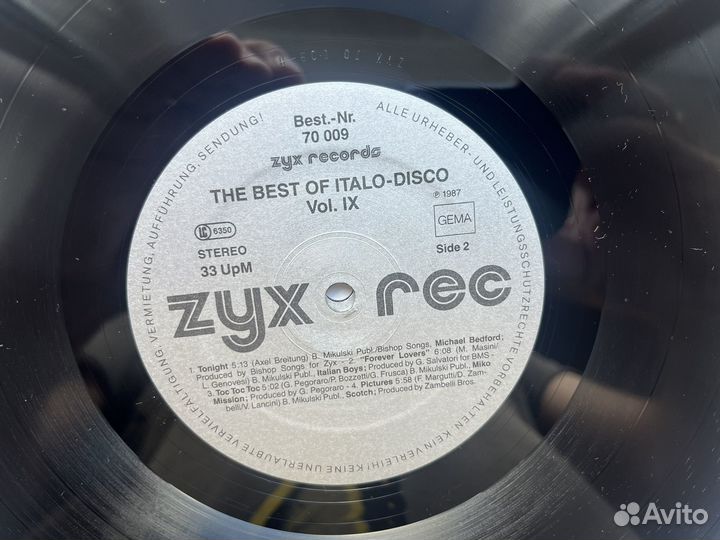 The Best Of Italo-Disco Vol. 9/ 2LP/NM+Germany1987