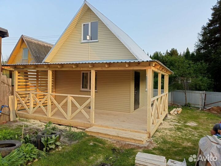 Ремонт фундамента постройка крыши