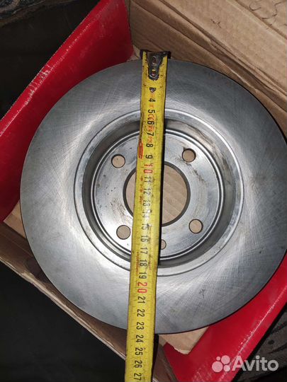 Тормозные диски renault logan (перед)