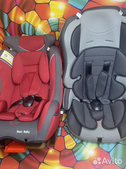Детское автокресло 9 до 36 кг,0-18 и 0-25 кг