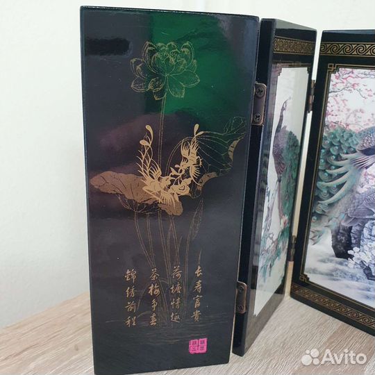 Лаковая миниатюра картина