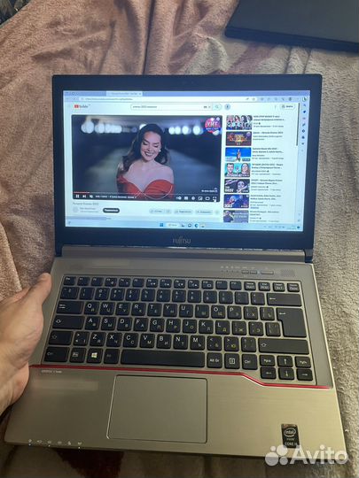 Ноутбук Fujitsu LifeBook озу 8гб/ssd128gb/core i5