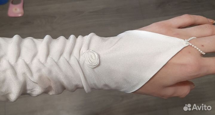 Фата и митенки