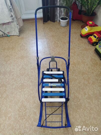 Санки на колесах