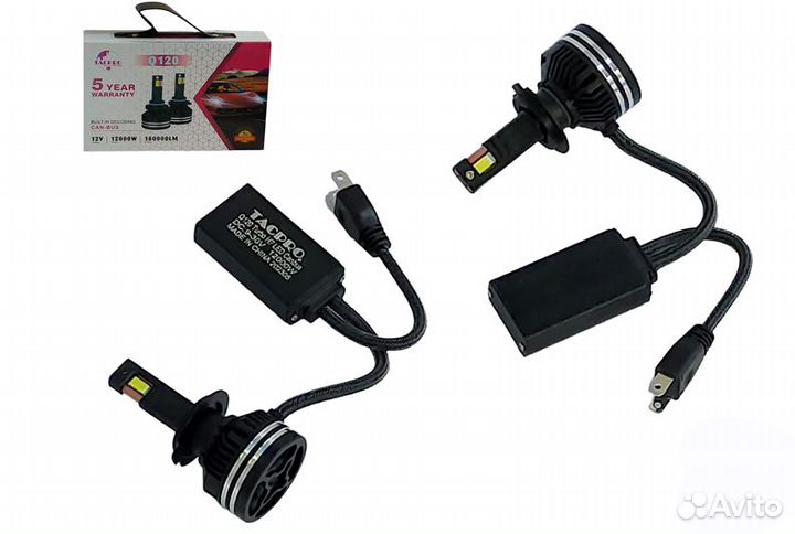 Лампа cree H1-Q120 canbus 60W, 9000LM, 12V