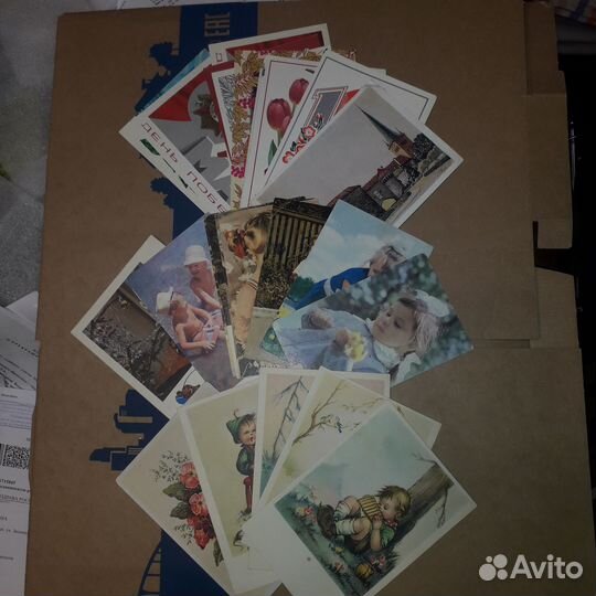Лот открыток СССР 1960х (45 шт.)