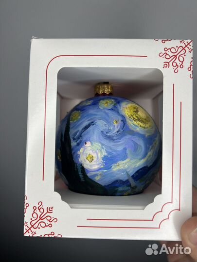 Новогодние шары ручной работы