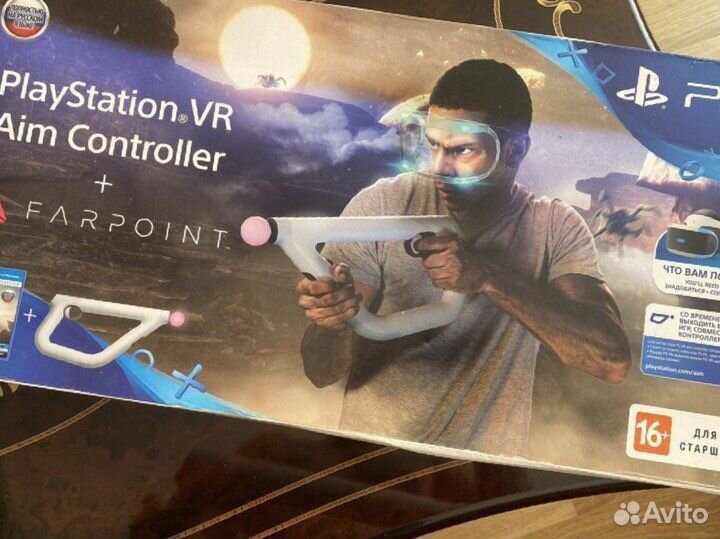 Playstation Vr Aim Controller +2игры