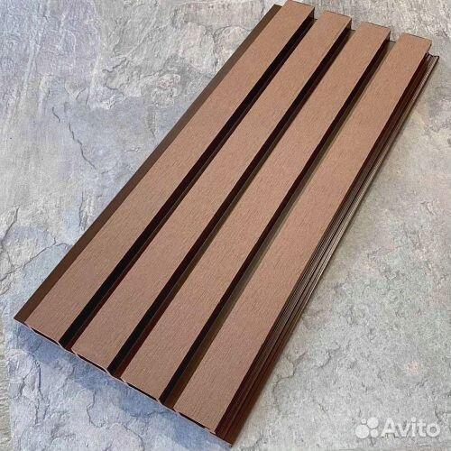 Фасадная панель EasyDecking Коричневый 219х26х3010