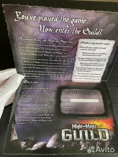 Heroes of Might and Magic IV PC box 2002