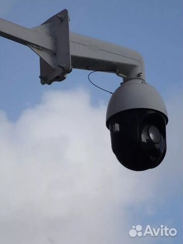 Видеонаблюдение на столбе