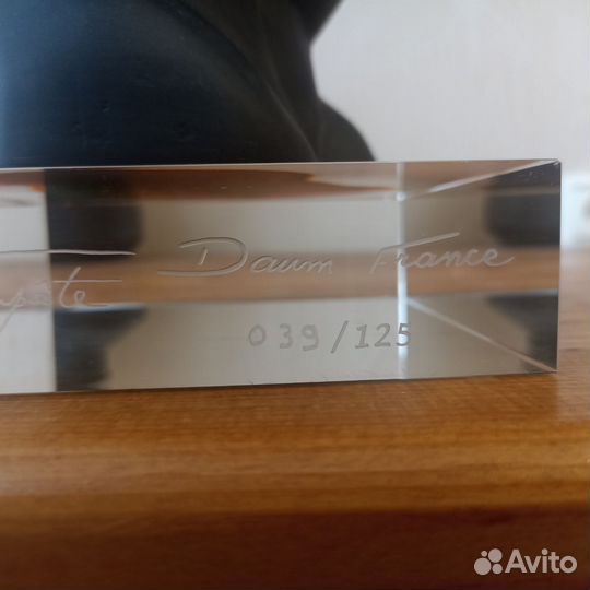 Скульптура Аполлон Daum France 039/125 хрусталь