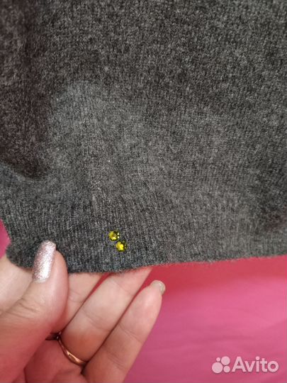 Кофта кардиган 100 Кашемир с маленьким нюансом