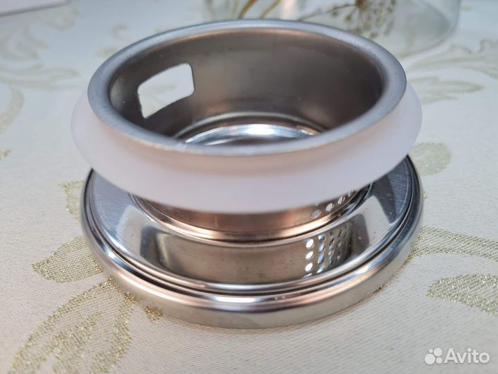 Кувшин Снегири жаропрочное стекло 1,8 л