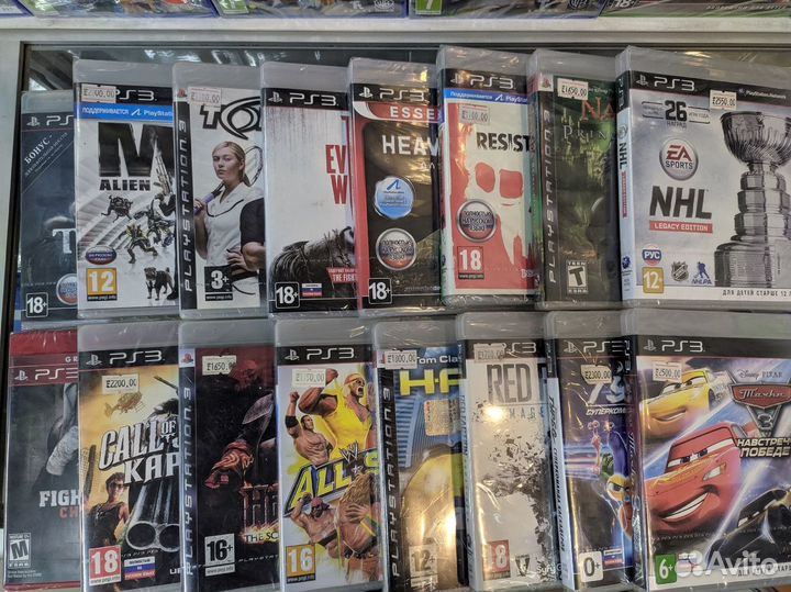 Диски PS3, PS4 лицензия