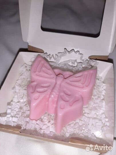 Мыло ручной работы - Бабочка