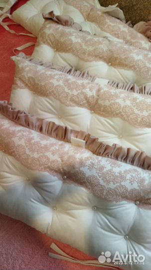 Бортики в детскую кроватку бу