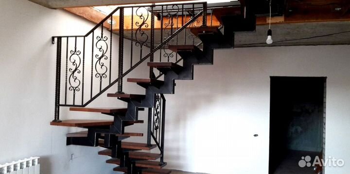 Перила для лестниц кованные