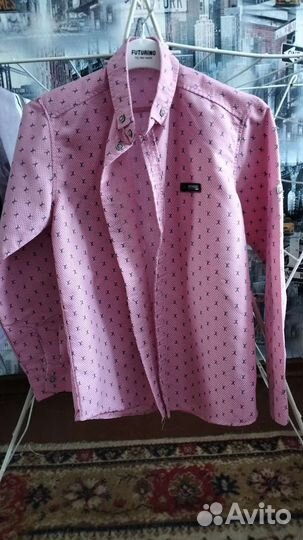 Рубашка для мальчика 146, галстук