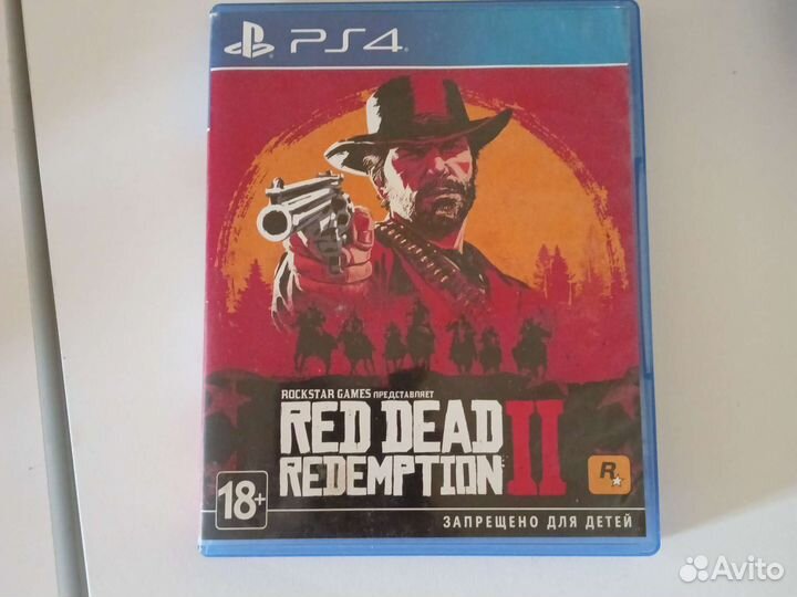 Red dead redemption 2 ps4 диск