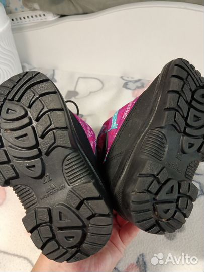 Зимние сапоги для девочки nordman 22