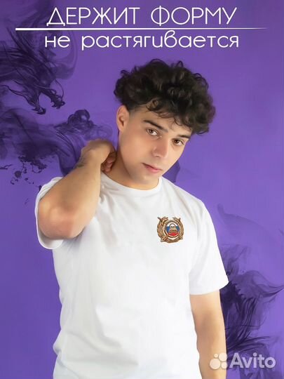 Футболка белая Полиция дпс