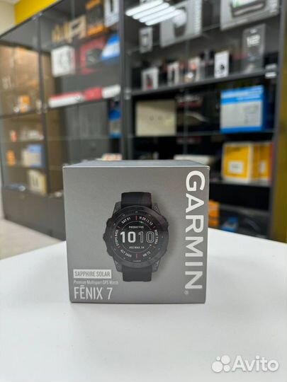 Часы Garmin Fenix 7 Sapphire Solar