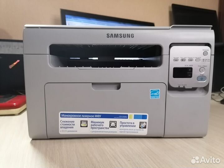 Мфу Samsung SCX-3405w с wi-fi пробег 10к