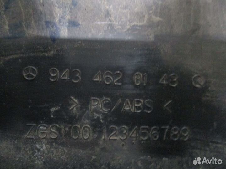 Кожух рулевой колонки Mercedes-Benz A9434620143