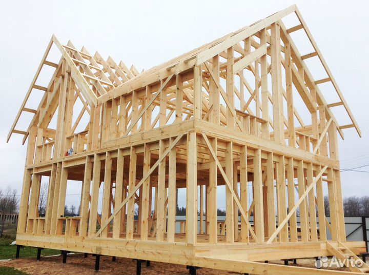 Строительство каркасных домов под ключ