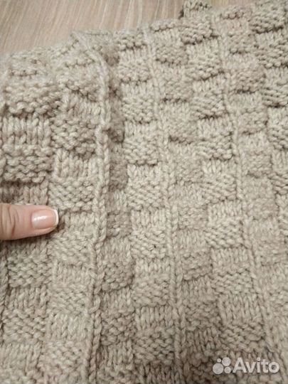 Комплект шапка и снуд женский