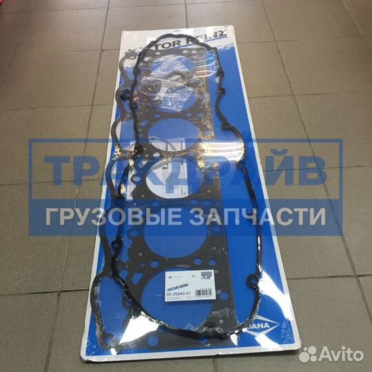 Верхний набор прокладок ГБЦ даф 105