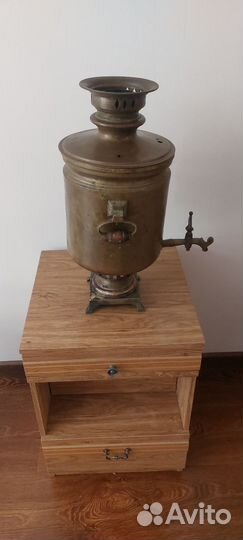 Самовар на дровах старинный
