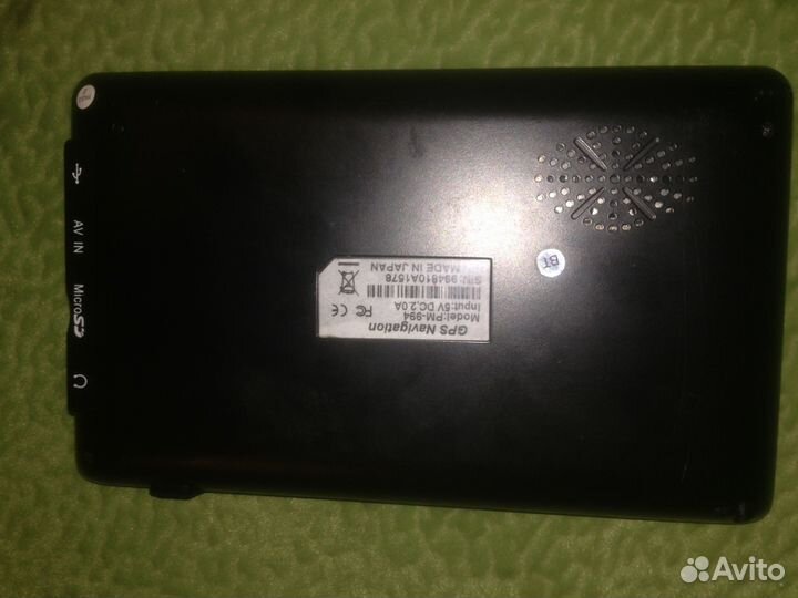 Навигатор Pioneer PM-994 есть аналоговый видеовход