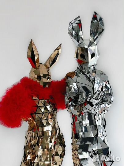 Зеркальное шоу, зайки, дракон