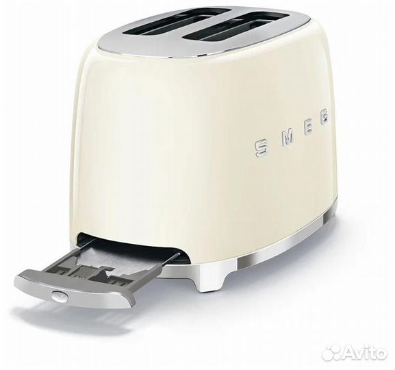 Тостер Smeg TSF01creu, кремовый