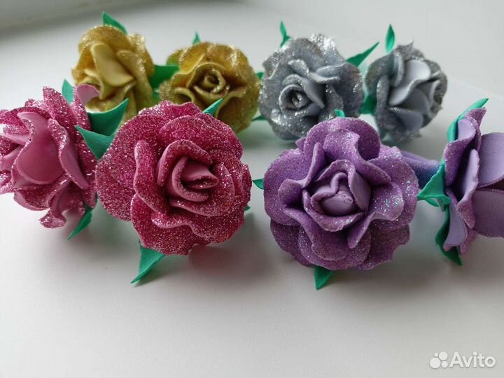 Резинки для волос ручной работы