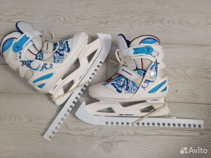 Коньки детские раздвижные 31-35