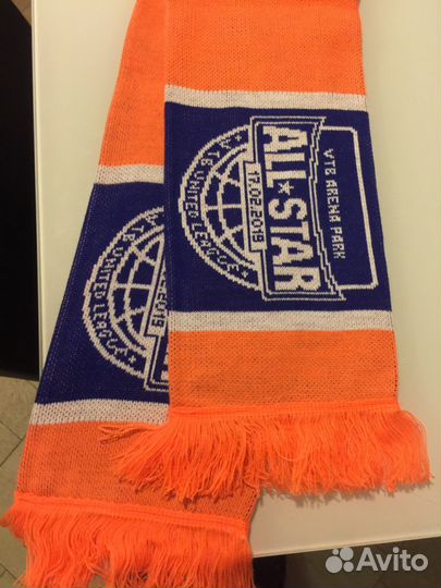 Шарф с Матча всех звёзд Единой лиги втб 2019