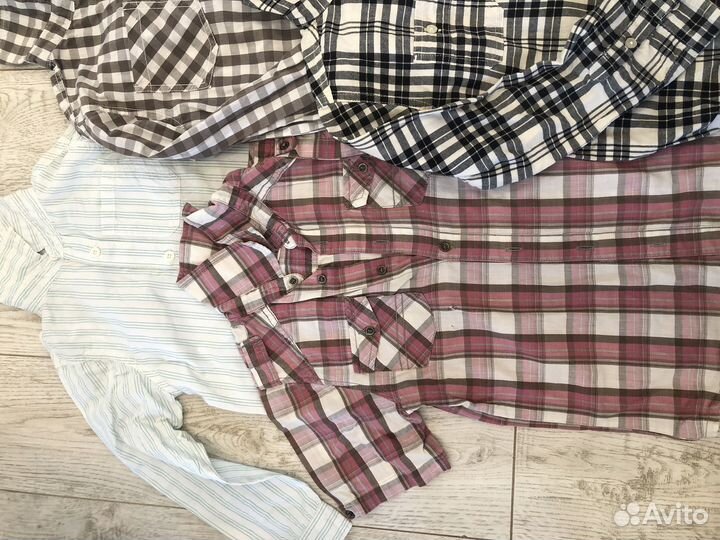 Рубашки-брюки на мальчика 110-116