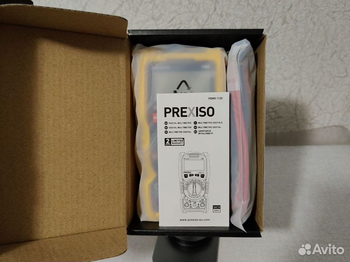 Цифровой мультиметр Prexiso 600V-pdmx-113C