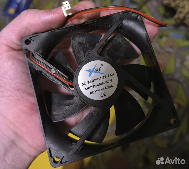 Вентилятор 90x90 rdm9025s 2pin тихий