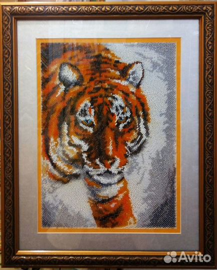 Вышивка бисером ручная работа