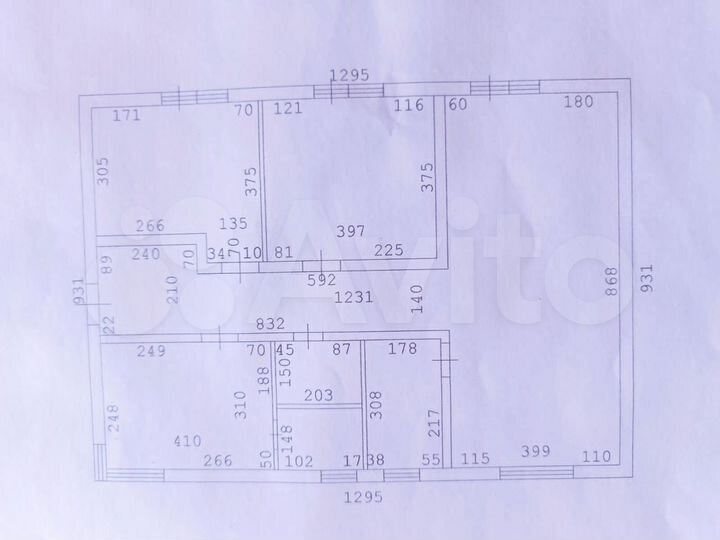 Дом 120,5 м² на участке 7 сот.