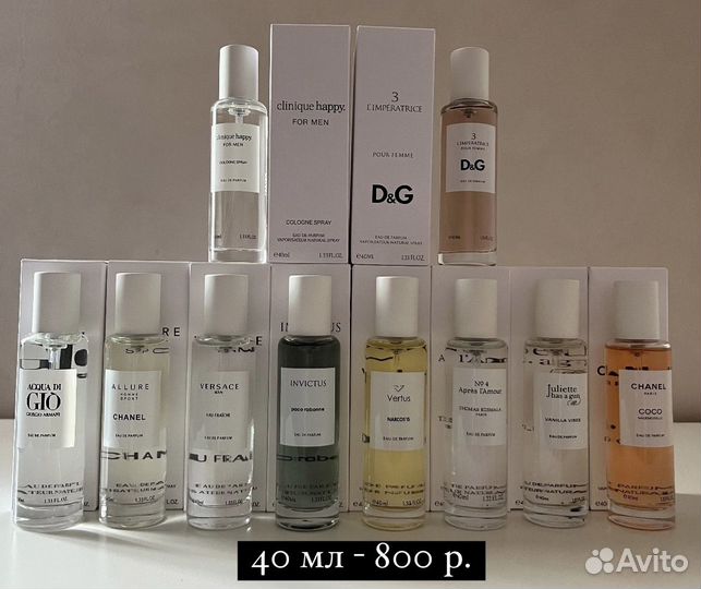 Парфюмерия женская и мужская